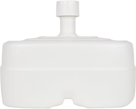 CN Continental Kunststof Parasolvoet Wit | Vulbaar 45 liter
