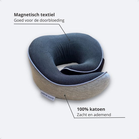 Nekkussen vliegtuig / auto - reiskussen - premium traagschuim - ergonomisch nekkussen - travel pillow - memmory foam