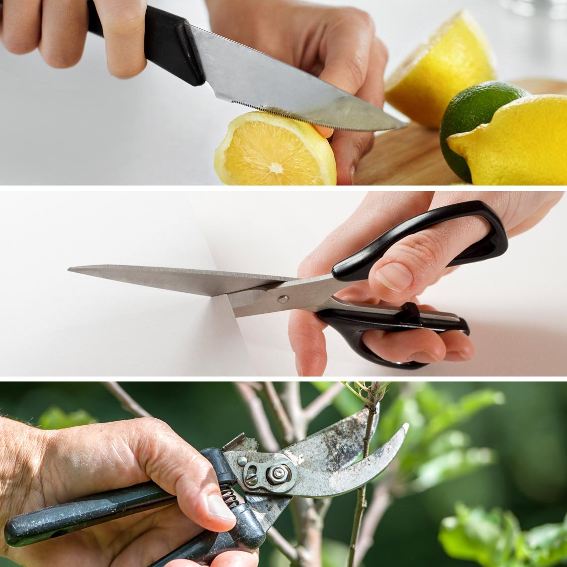 Livington BladeStar 3-in-1 Messenslijper - Instelbare Slijphoek - Drie Fasen Systeem - Voor Messen en Scharen