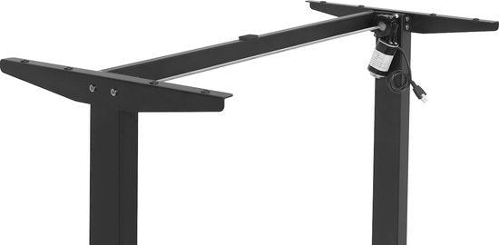 Feel Furniture  Elektrisch verstelbaar bureau - 120x60cm - Frame - Zwart