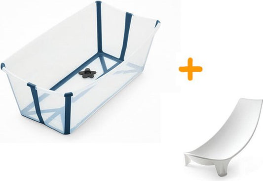Stokke® Flexi Bath® Bundel - Transparant Blauw