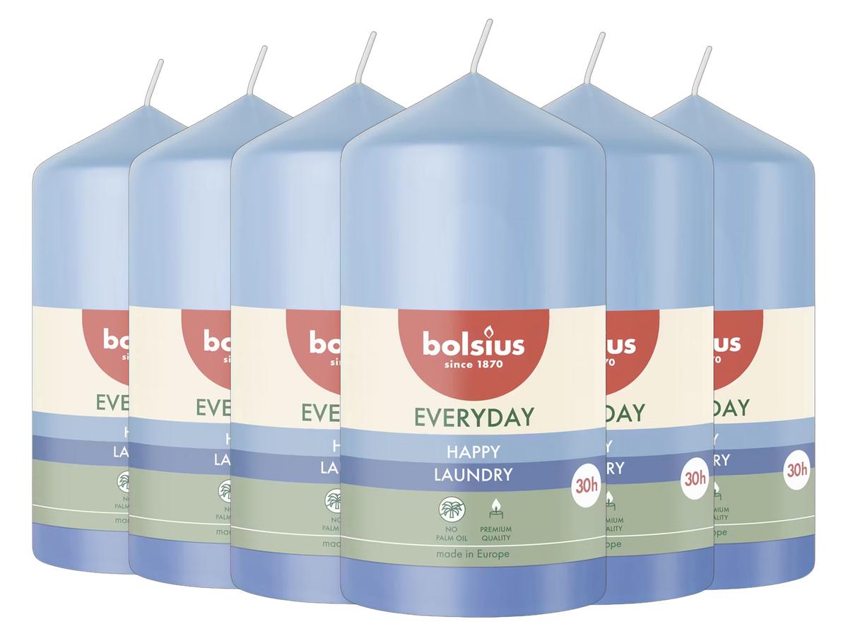 Bolsius Stompkaars - Set van 6 - 110 x 58 mm - Wit