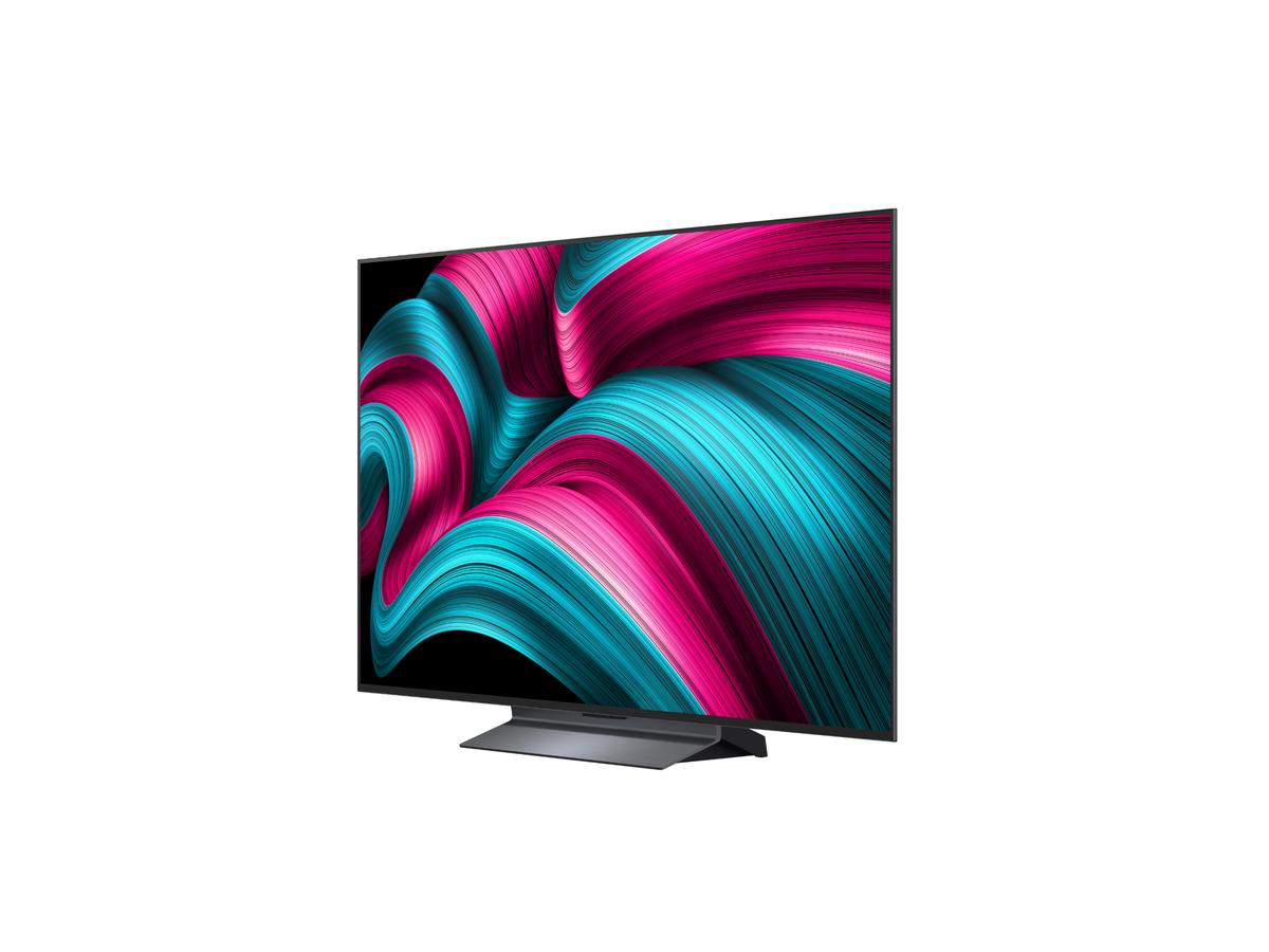 LG 55 OLED evo AI C5 4K Smart TV - OLED - Zwart - 123,2x70,7x19,9 cm