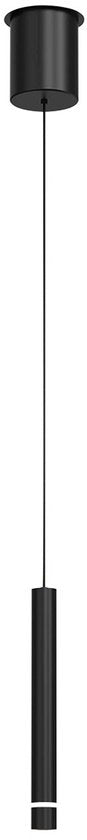 Hanglamp Volari 4714ZW zwart design hoogte verstelbaar van 50 tot 170 cm, met metalen en elektronische onderdelen, merk Steinhauer