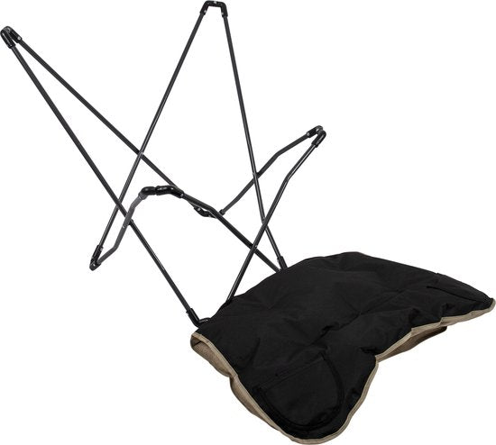 Bo-Camp - Urban Outdoor - Vlinderstoel - Grainger - M - Nika - Beige