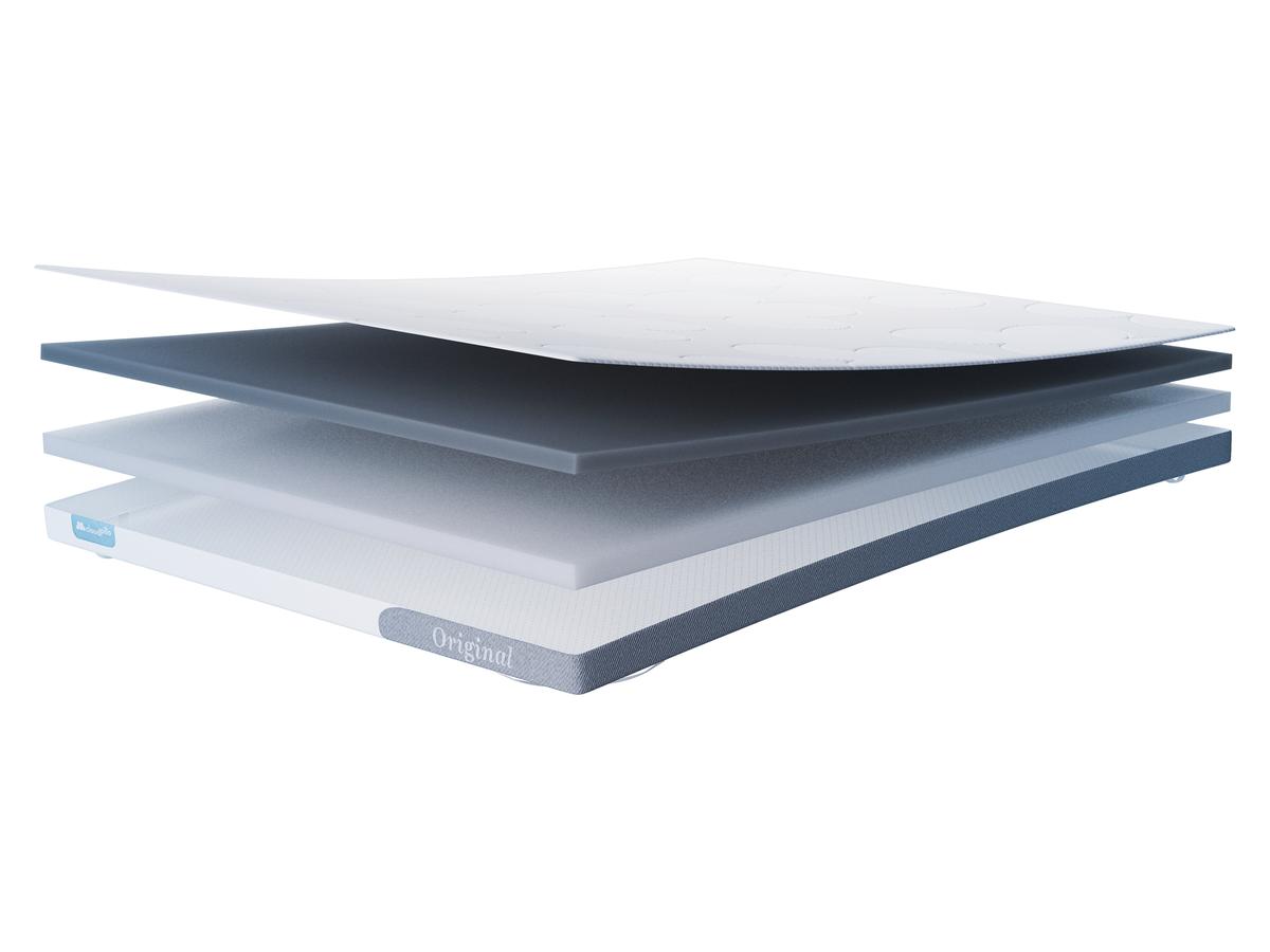 Cloudpillo Topper The Original - Comfortabele Matrassentopper - 180 x 210 cm - Wit