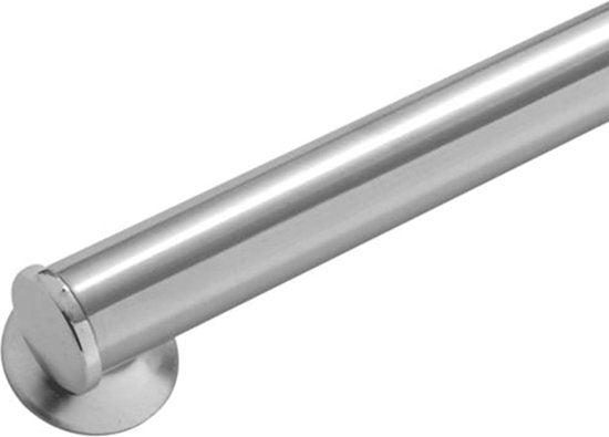 Perel Kledingrek op wieltjes, 1 stang, 120 x 50 x 120 cm, max. last 75 kg, metaal