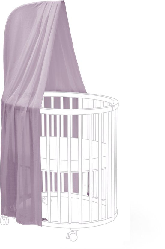 Stokke Sleepi Canopy V3, Lavender - Creëer een gezellige, rustige omgeving voor je baby - Eenvoudig te monteren - Lichtgewicht stof - Compatibel met Sleepi Mini & Bed