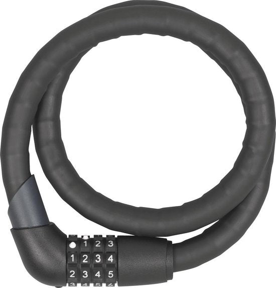 Abus Steel-O-Flex Tresor 1360/110 Kabelslot - 110 cm - Zwart