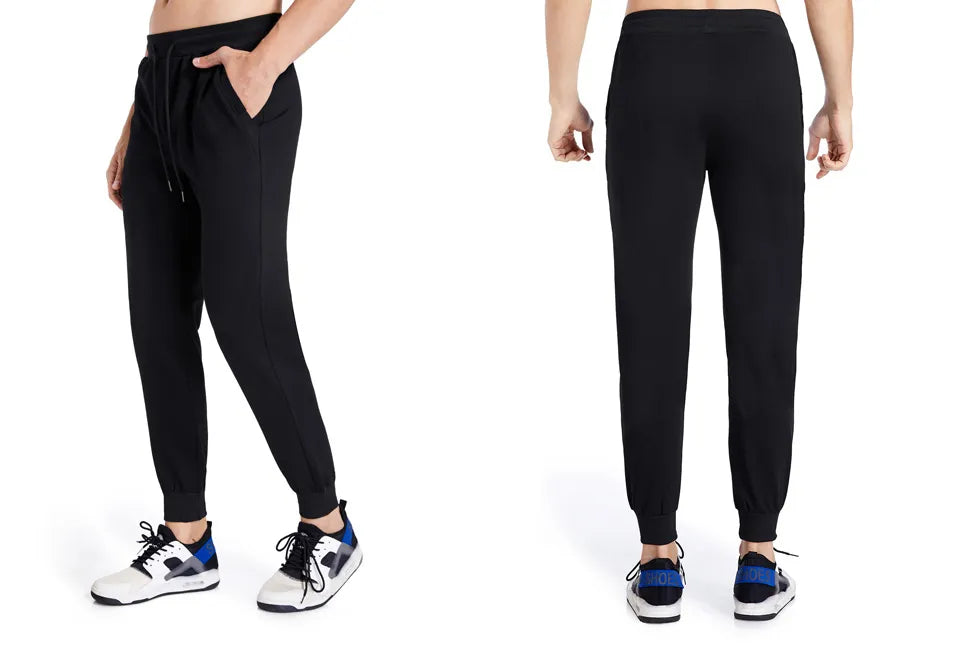 Milanoro Ultrazachte Joggingbroek - Katoenmix - Elastische Taille - 2 Zakken - Maat L -