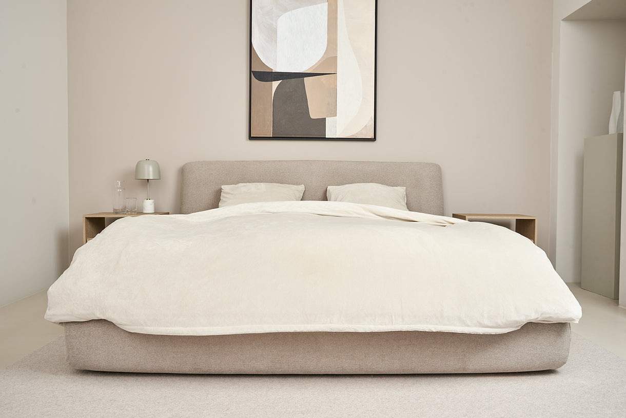 SJUMO Silky Smooth - Natural Dune - Dekbedovertrekset - 220 x 240cm