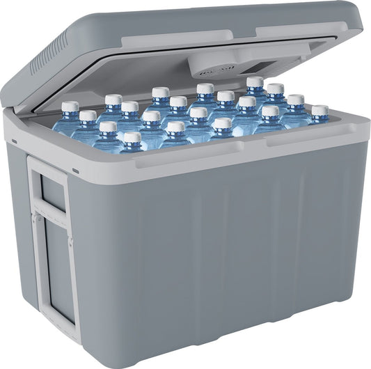 Auronic Elektrische Koelbox - Coolbox - 40L - 12V en 240V - Grijs