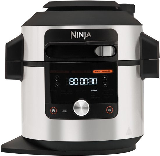 Ninja Foodi OL650EU Multicooker - 12 Kookfuncties - 7,5 Liter - Inclusief Airfryer, Pressure Cooking, Stomen, Grillen