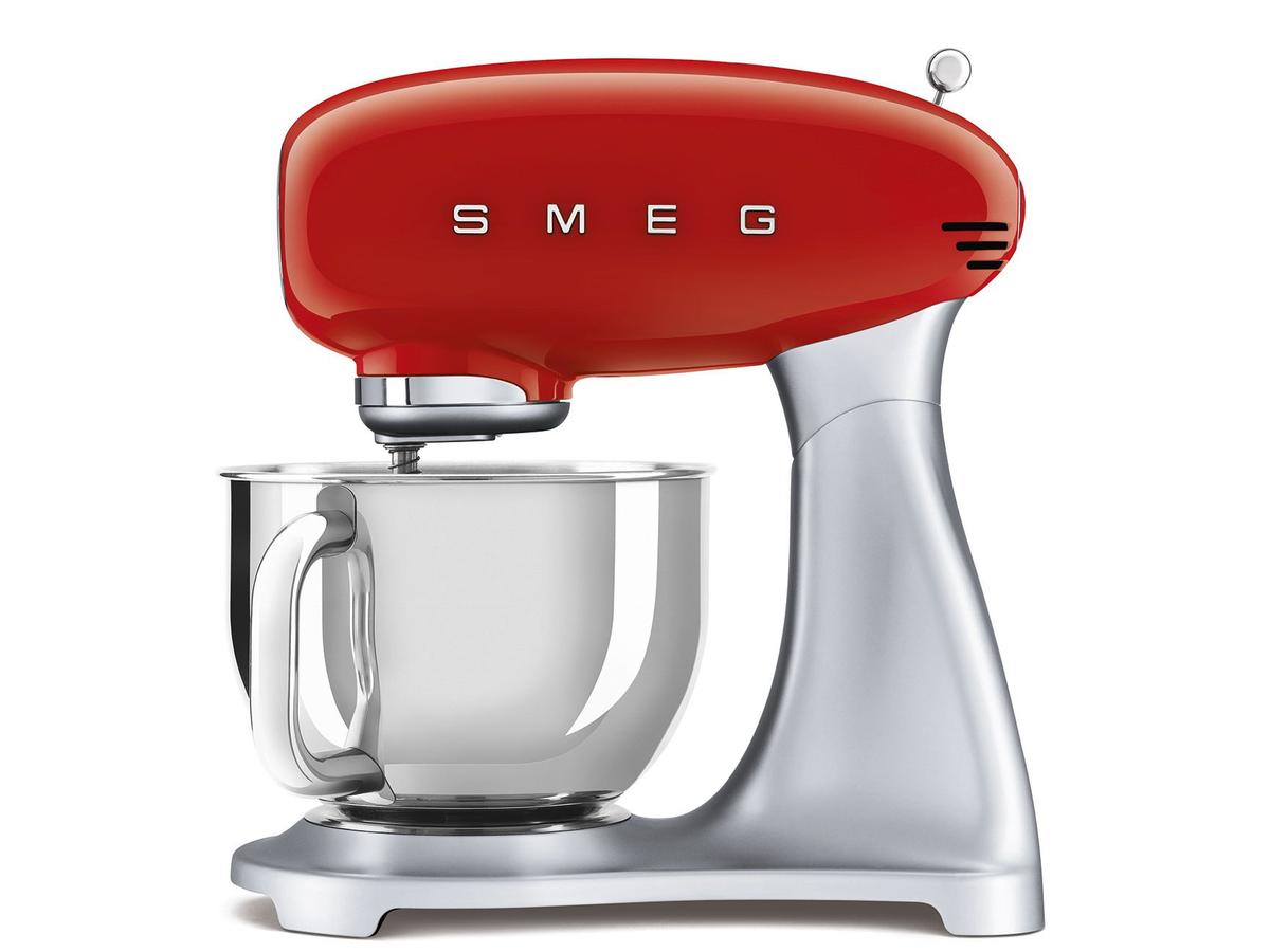 Smeg Keukenmachine SMF02RDEU - Rood - 800 Watt - 4,8 Liter