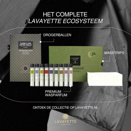 Lavayette Premium Wasparfum - Proefpakket 9x25ml - Geurbooster