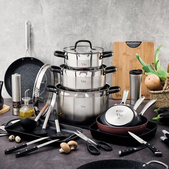Set 3pc roestvrijstalen messen