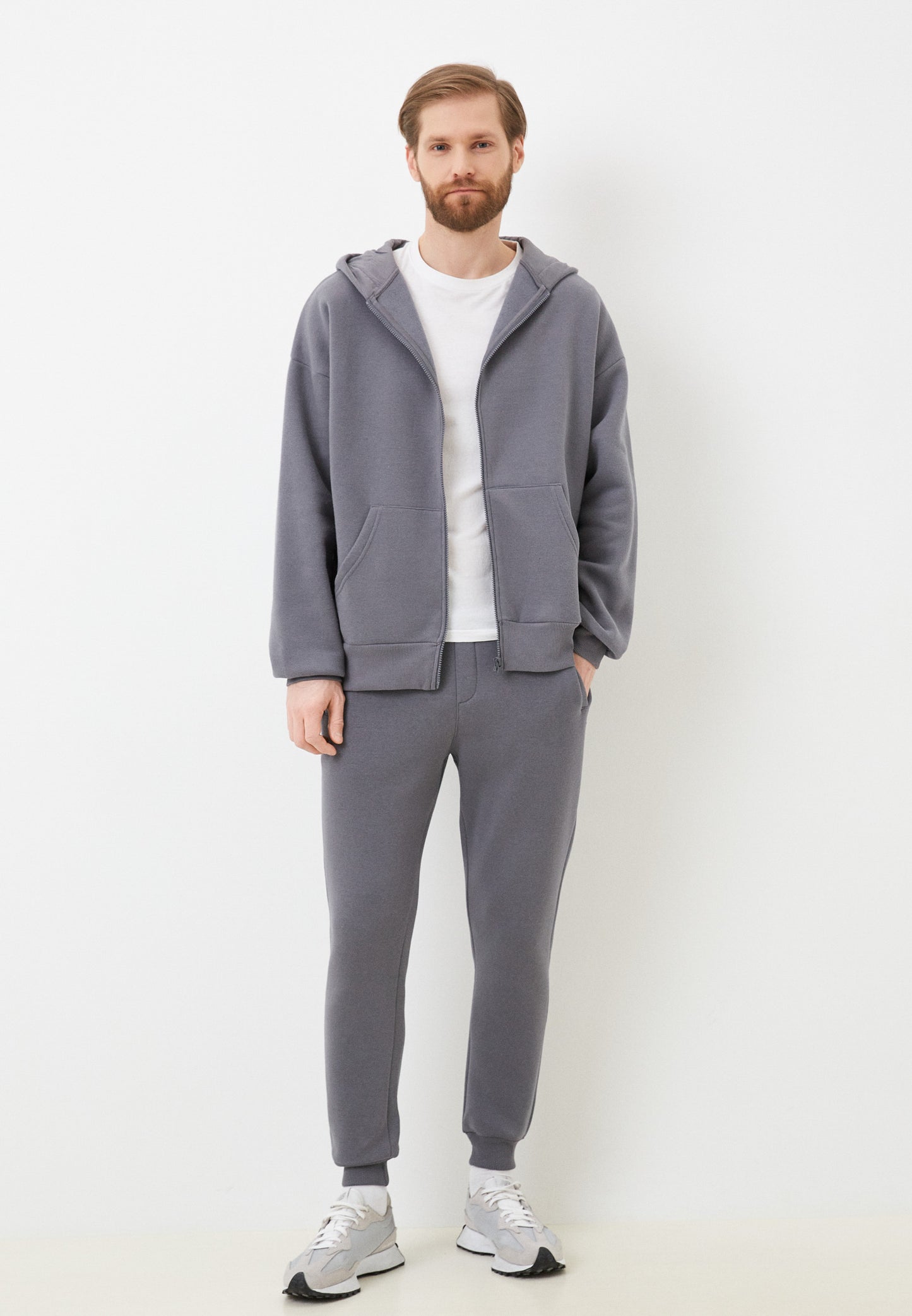 Heren Joggingbroek Holo Generation – Grijs – Maat S – Comfort Fit – Herfst/Winter 2023/2024