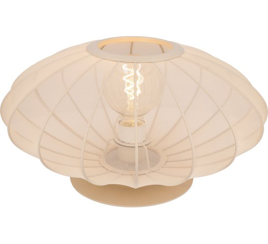 Lucide CORINA - Tafellamp - Ø 40 cm - 1xE27 - Beige - Japandi