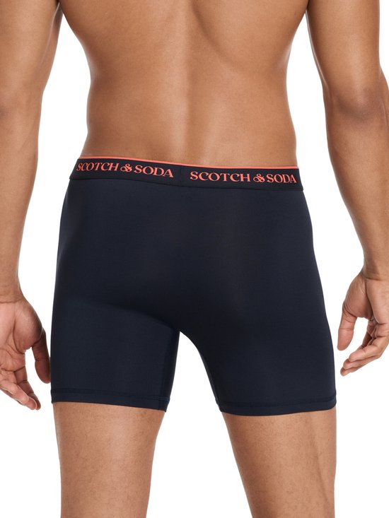 Scotch & Soda Active Stretch Boxershort – Heren – 3-pack – Performance Fit – Multi Maat S