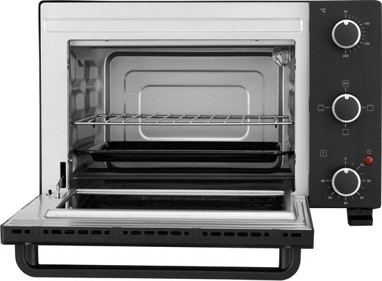 Tomado TEO2101B - Vrijstaande oven - Elektrische oven - 21 liter - Timer tot 60 minuten - Zwart