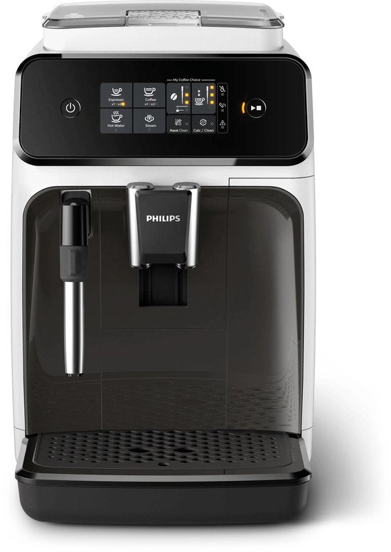 Philips 1200 series - EP1223/00 - Volautomatische espressomachine - Volautomatische koffiemachine - 15 bar - Wit