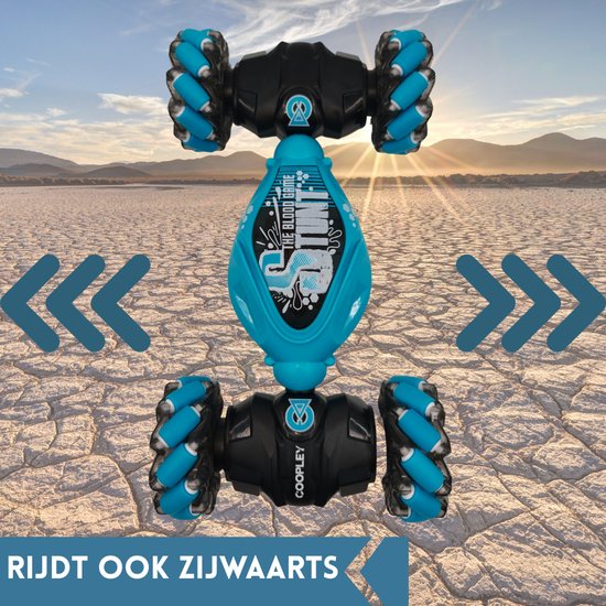 Bestuurbare Auto Stunt Editie – RC Auto - Met Hand Afstandsbestuurbare Auto – Radiografisch – Voor Jongens en Meisjes – Race Auto 360 Graden - Met Extra Accu