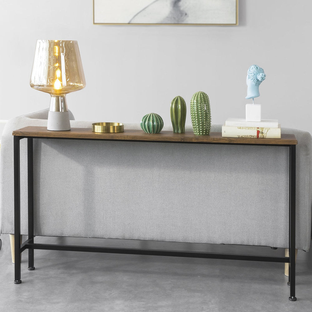SoBuy FSB19-N Console Tafel - MDF - 120x20x65 cm - Industrieel