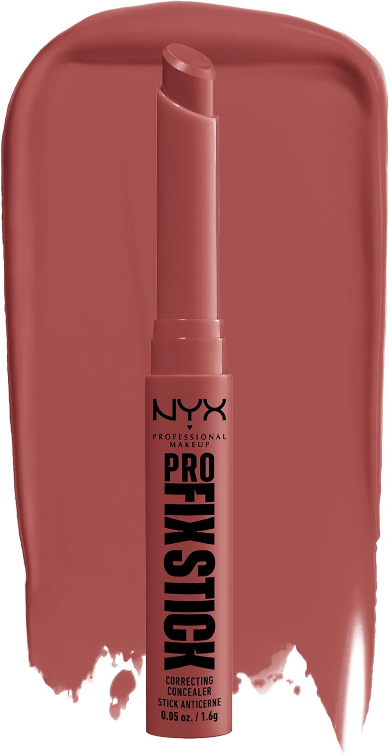 Nyx Professional Makeup Pro Fix Concealer Stick - Brick Red - Corrigeert Donkere Kringen & Onzuiverheden - 13x13x110mm