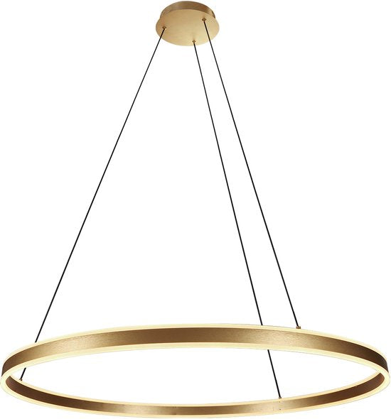 Steinhauer - hanglamp - Ringlux - goud - metaal - Ø 100cm - LED - 3676GO