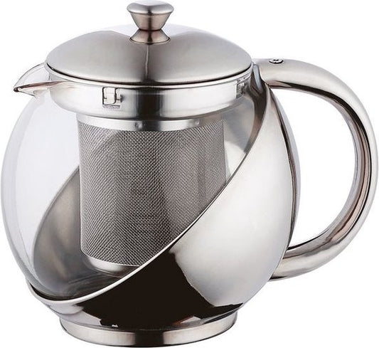 Renberg Theepot met Filter - 750ML - RVS