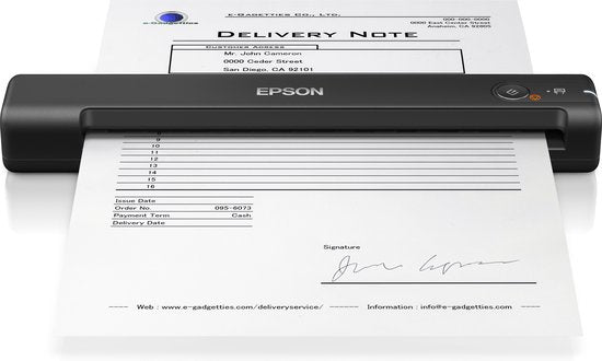 Epson WorkForce ES-50 - Mobiele Scanner - Met USB - Zwart