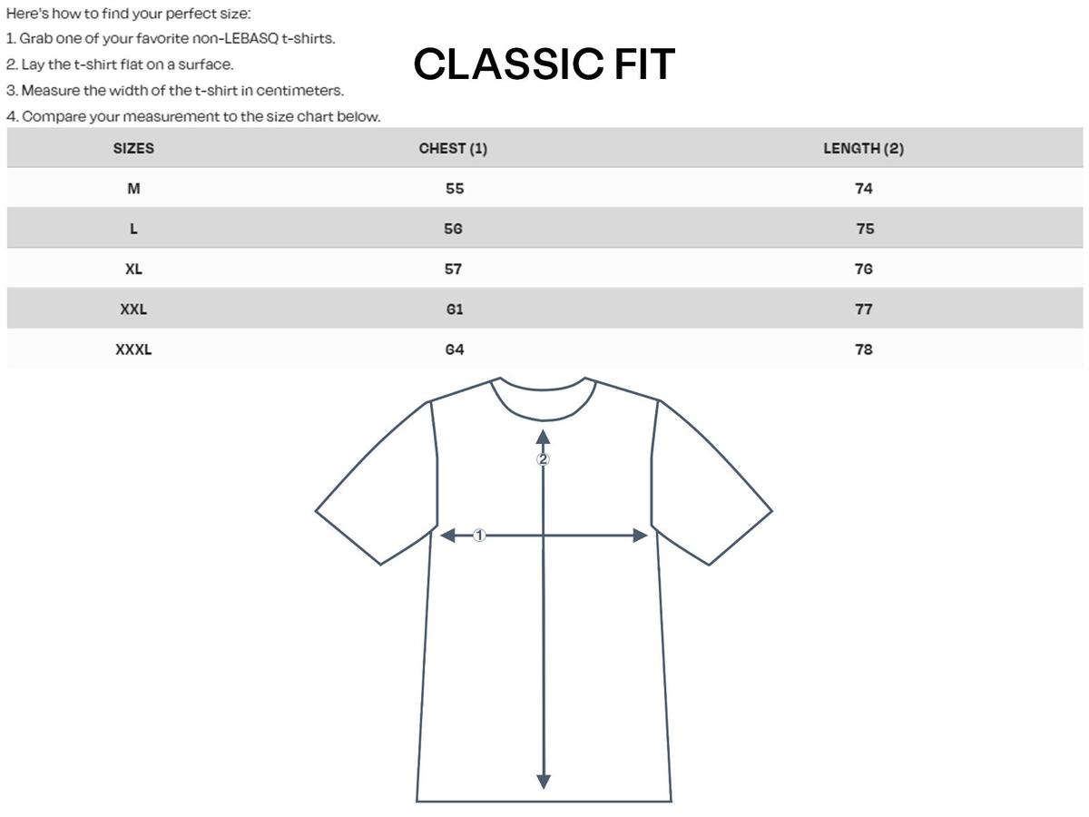 LebasQ Fit T-Shirt - Long of Regular Fit - maat XXL - White Davis V Neck
