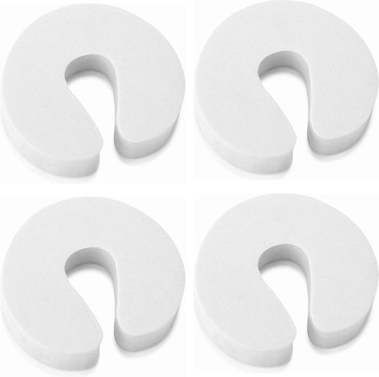 GS deurstopper / deurklem foam - 4 stuks - Kinderbeveiliging
