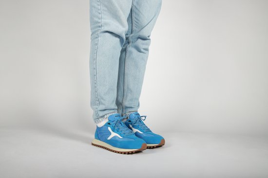Blackstone Sneakers - Scoria Legend DG532 - Runner - Heren - 42 - Jasper Blue