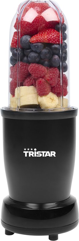 Tristar BL-4486 Smoothie Maker - Blender - 350W Vermogen - 0,5 Liter - Incl. 3 Drinkbekers - Vaatwasserbestendig