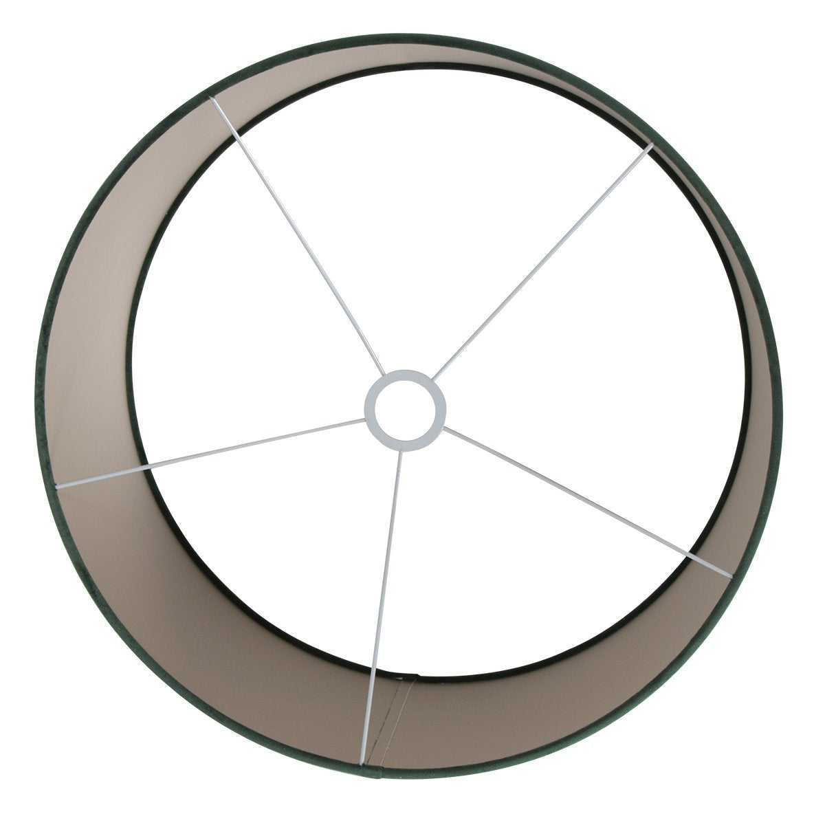 Steinhauer kappen Lampenkappen - groen - stof - 50 cm - E27 fitting - K1066VS