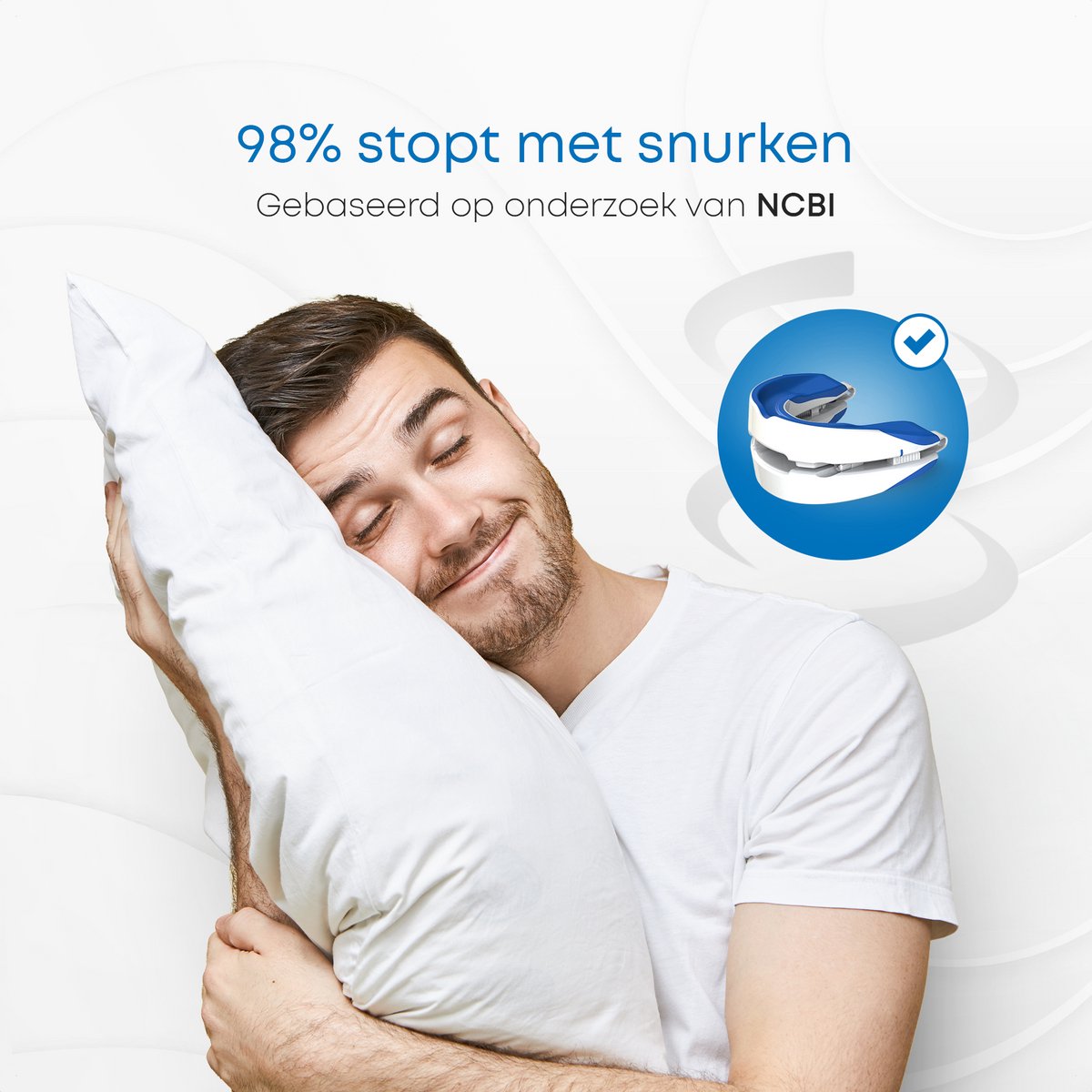 Alyze Anti SnurkBeugel - Met Opbergbakje - Veilig en verstelbaar - Nachtrust Producten - Neusspreider - Gebitsbeschermer - Knars - Bitje - BPA vrij