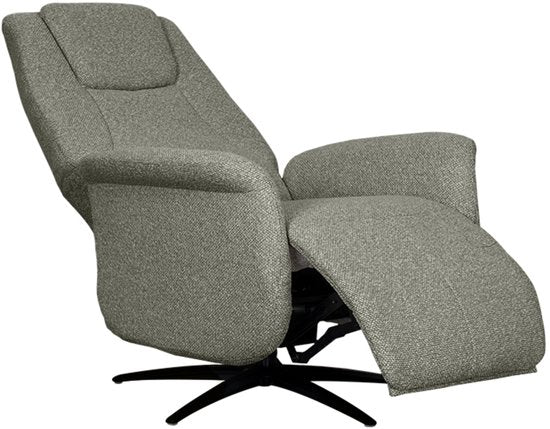 LABEL51 Stockholm Fauteuil - BRUIN - Royal Stof - 1-Motorig - - - Draaibaar - Met Armleuning