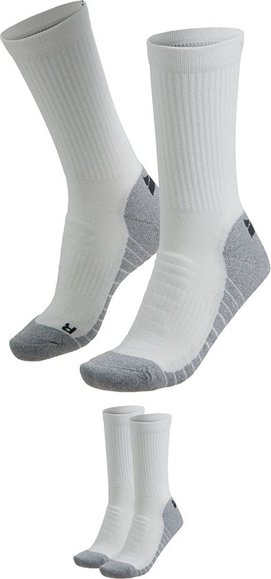Tennissokken - Unisex - Multi wit - 35/38 - 2-Paar
