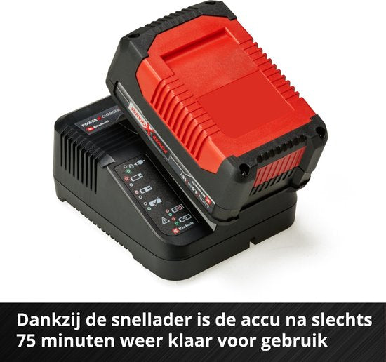 Einhell 18 V/4.0 Ah Power X-Change starter kit - 1x 4.0 Ah Accu en snellader - universeel voor alle Power X-Change machines