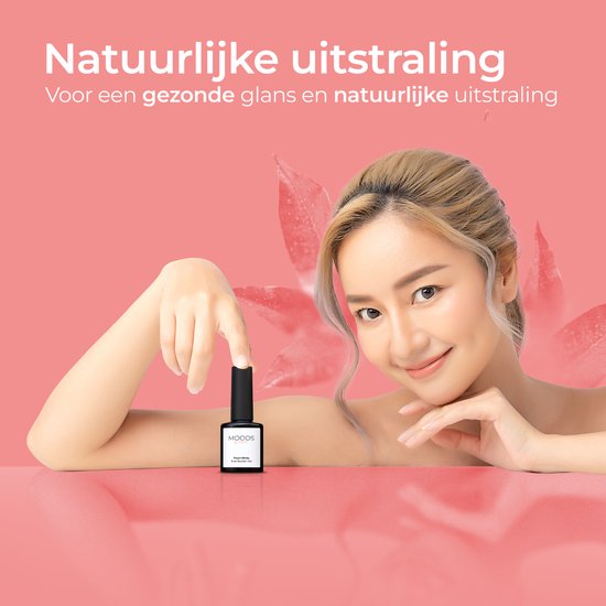 Moods Gellac BIAB - Builder in a Bottle – BIAB Nagel Builder Gel - Milky Pink - HEMA & TPO Vrij