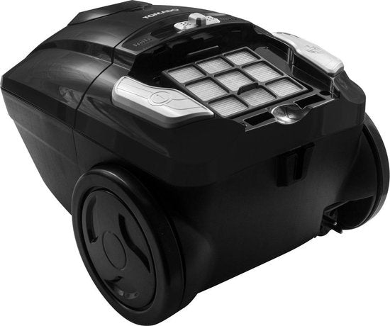 Tomado TVC3003B - Krachtige stofzuiger met zak - HEPA 13 filter - Snoerlengte 9 meter - Extra stil - Zwart