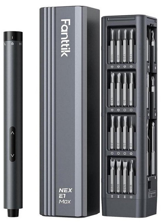 Fanttik - E1 Max Grey - Schroevendraaierset