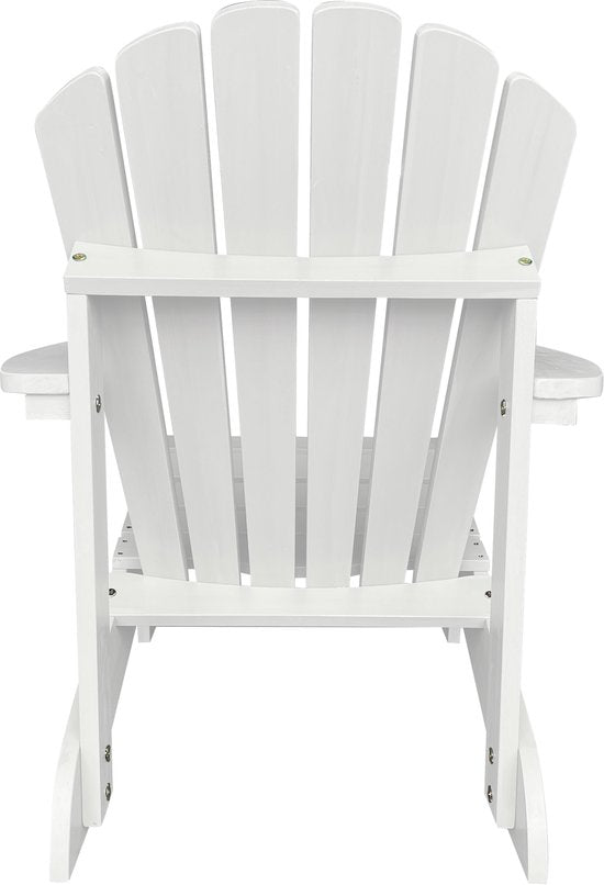 AXI Carmen Adirondack Stoel – Houten loungestoel met armleuningen – Hoge rugleuning - 90,5x78,4x93cm