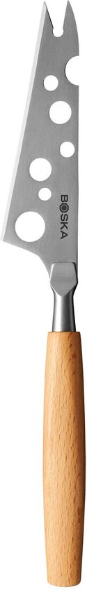 Boska Kaasmessenset Amigo – Kaasmesjes - Set van 3 – Voor Elke Kaassoort – Non-stick – Ergonomisch – RVS en Beukenhout