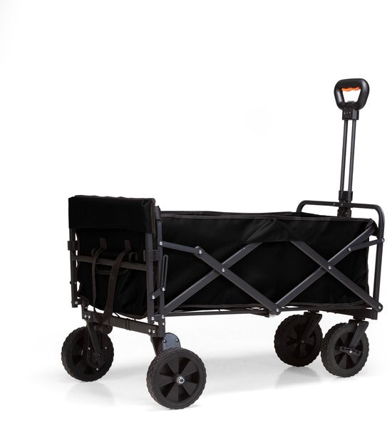 Mr Fold Elektrische Bolderkar - XL - Opvouwbaar - 255L - 100KG Draagkracht - Zwart - 5 Jaar Garantie