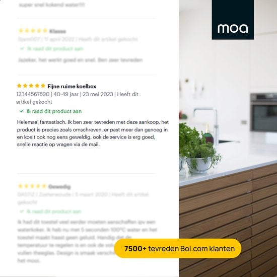 MOA Elektrische Koelbox - Coolbox - Met Verwarmingsfunctie - 12V en 230V - 32Liter - ECW32