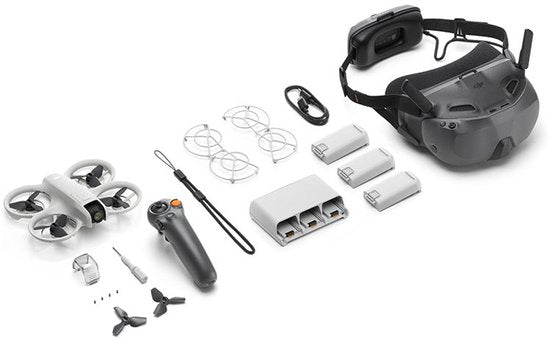 DJI Neo Motion Fly More Combo - FPV Drone - DJI Goggles N3 & RC Motion 3 - 4K Ultra HD - 135g - 3 Accu's