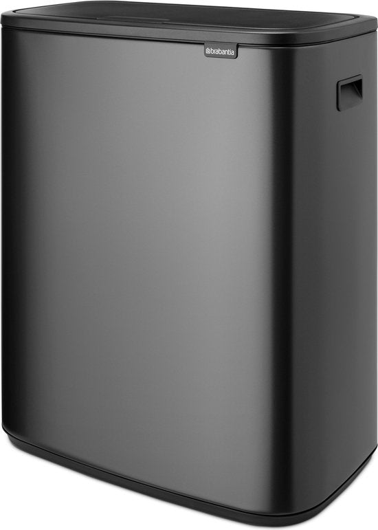 Brabantia Bo Touch Bin Prullenbak - 1 vak - 60 liter - Confident Grey