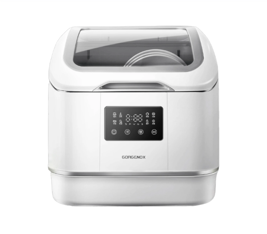 GORGENOX Tafelmodel Vaatwasser DW4-D30A - Wit - 42x43x43cm - 8 Programma's